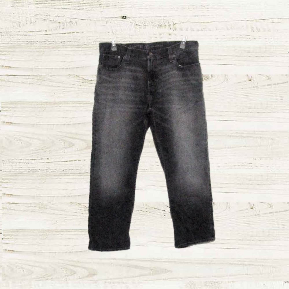 Vintage Roebuck & co mens jeans  size 36x30 grey slim straight leg